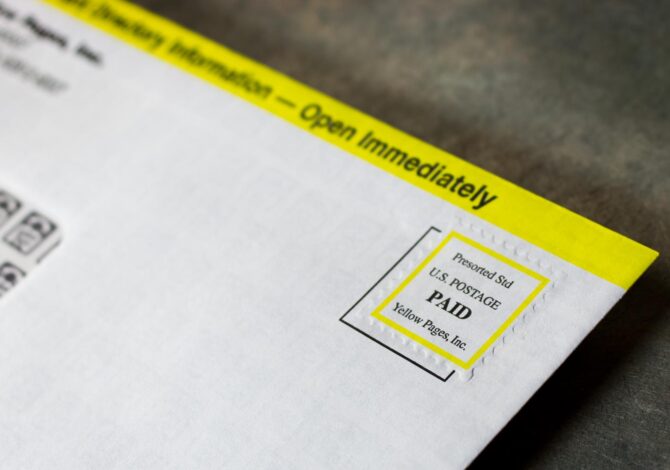 Embossed Indicia Envelopes